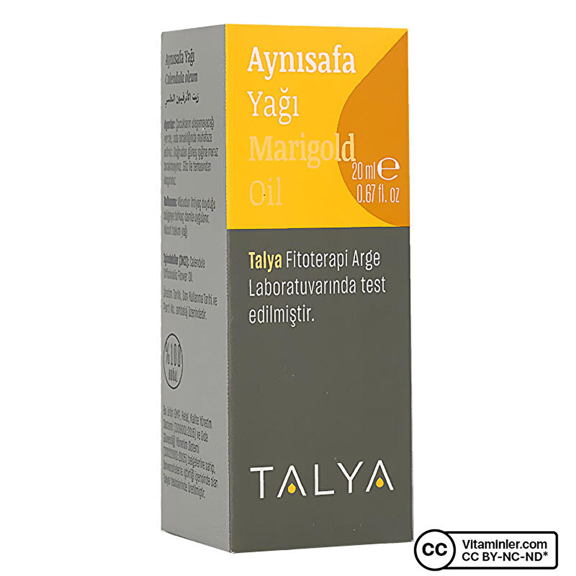 Aynısafa Yağı, Soğuk Sıkım, %100 Saf Ve Doğal, 20 ml