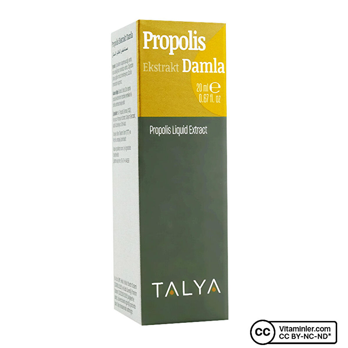 Propolis Ekstrakt Damla (Yetişkinler İçin), 20 ml