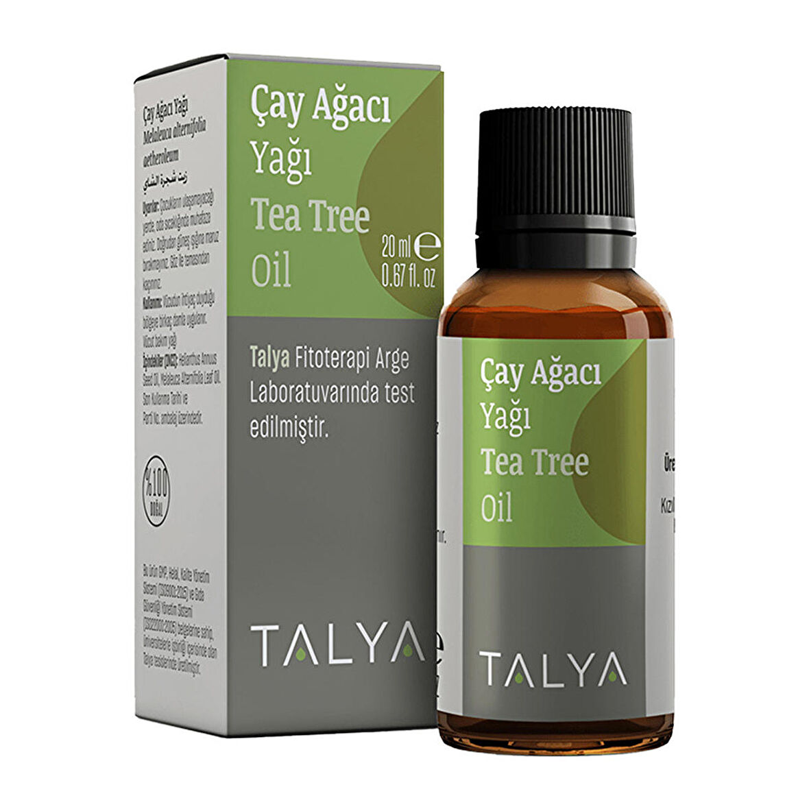 Çay Ağacı Uçucu Yağı (Tea Tree Essential Oil), %100 Saf ve Doğal, 10 ml