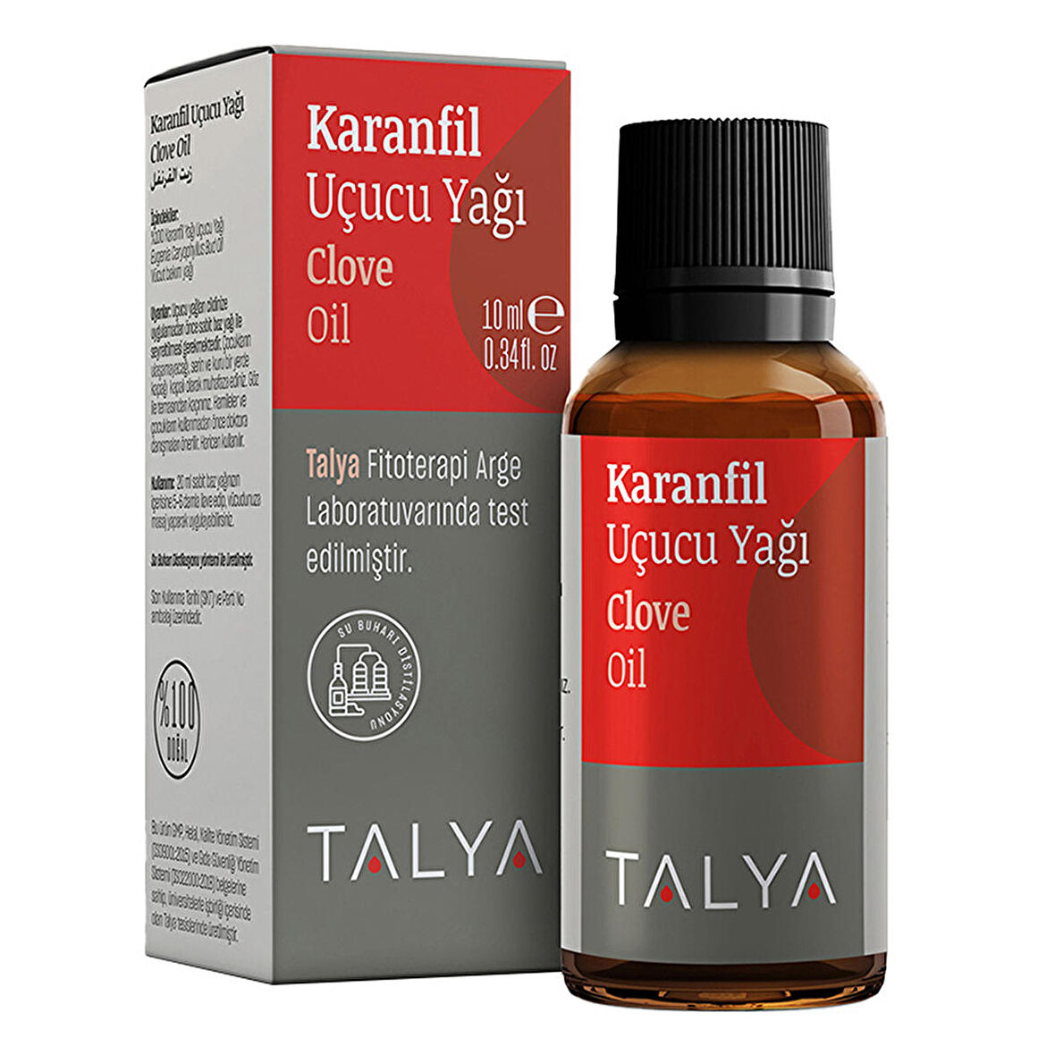 Karanfil Uçucu Yağı, (Clove Essential Oil), %100 Saf ve Doğal, Bitkisel Aromaterapi Yağı, 10 ml