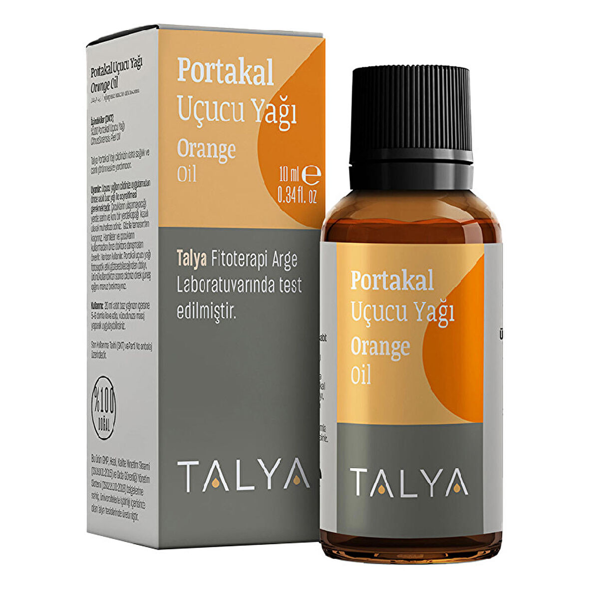 Portakal Uçucu Yağı, %100 Saf Ve Doğal, Seyreltilmemiş, 10 ml