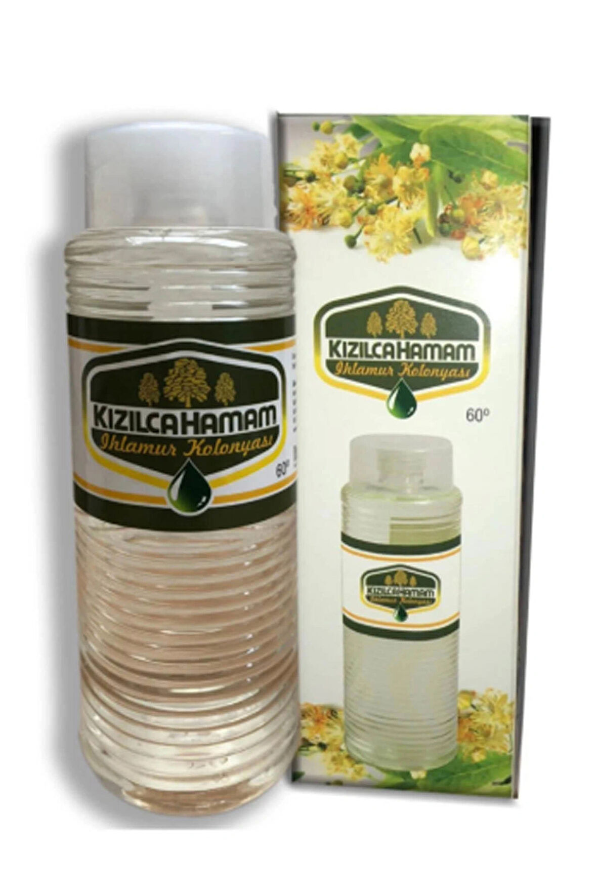 KIZILCAHAMAM KOLONYA PET ŞİŞE 500ML IHLAMUR KOLONYASI