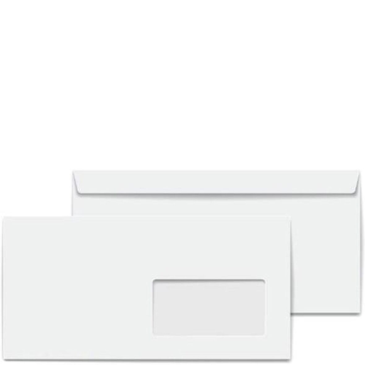 ASİL DİPLOMAT ZARF YAPIŞKANLI PENCERELİ (105x240 mm.)110gr 500 ADET