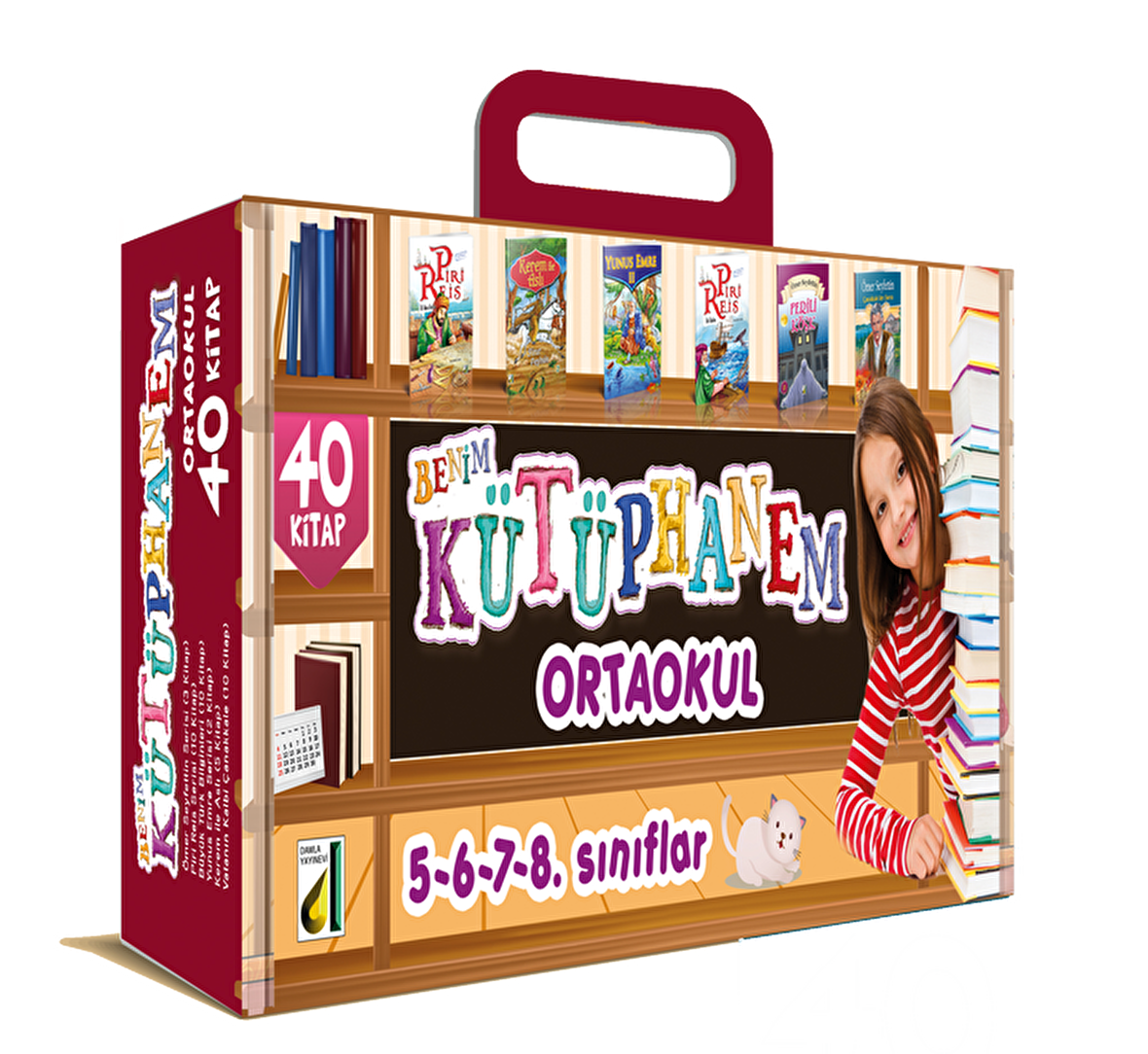 Benim Kütüphanem Ortaokul - 5.6.7.8. Sınıflar (40 Kitap)