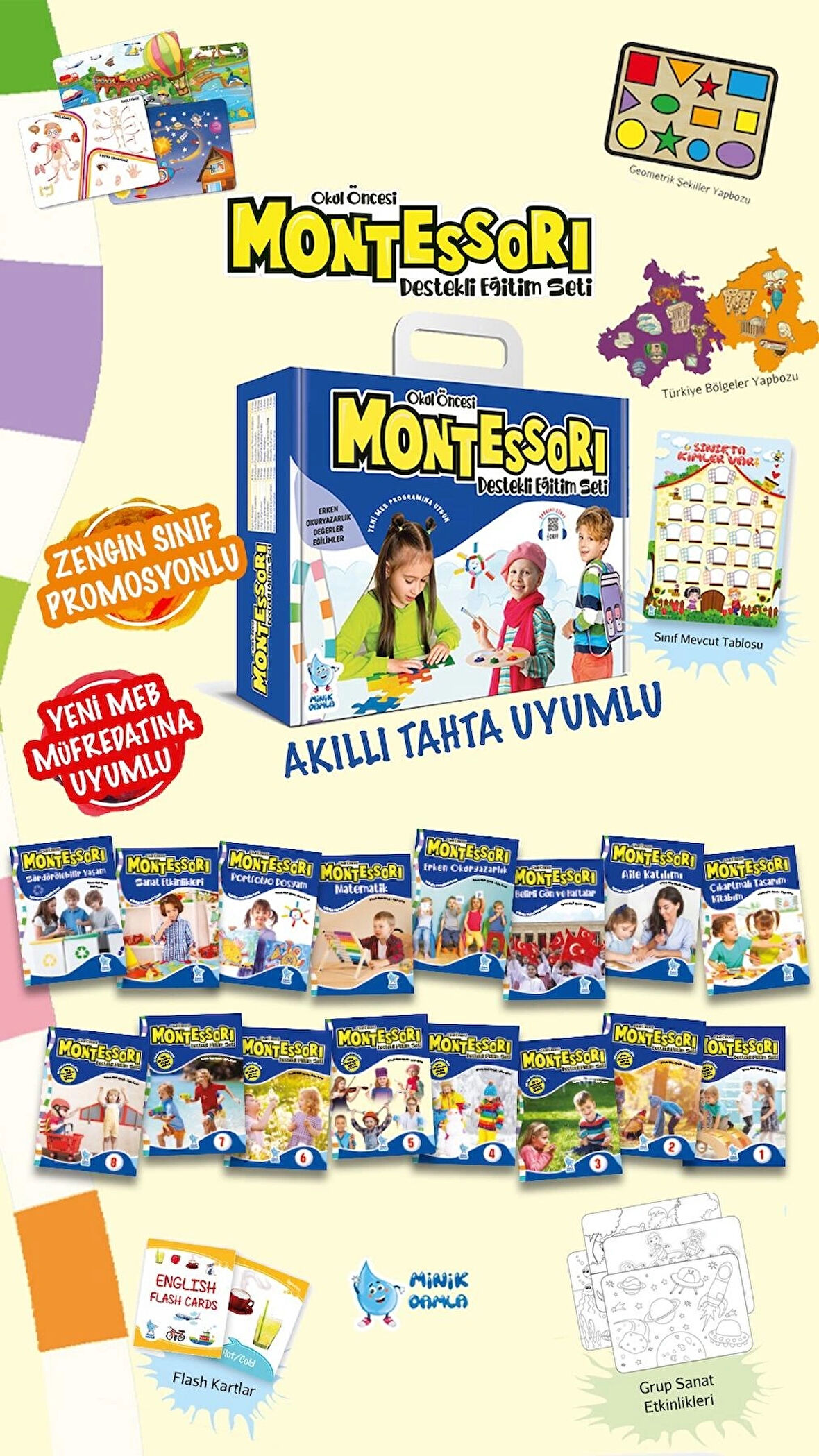 MONTESSORI DESTEKLİ EĞİTİM SETİ