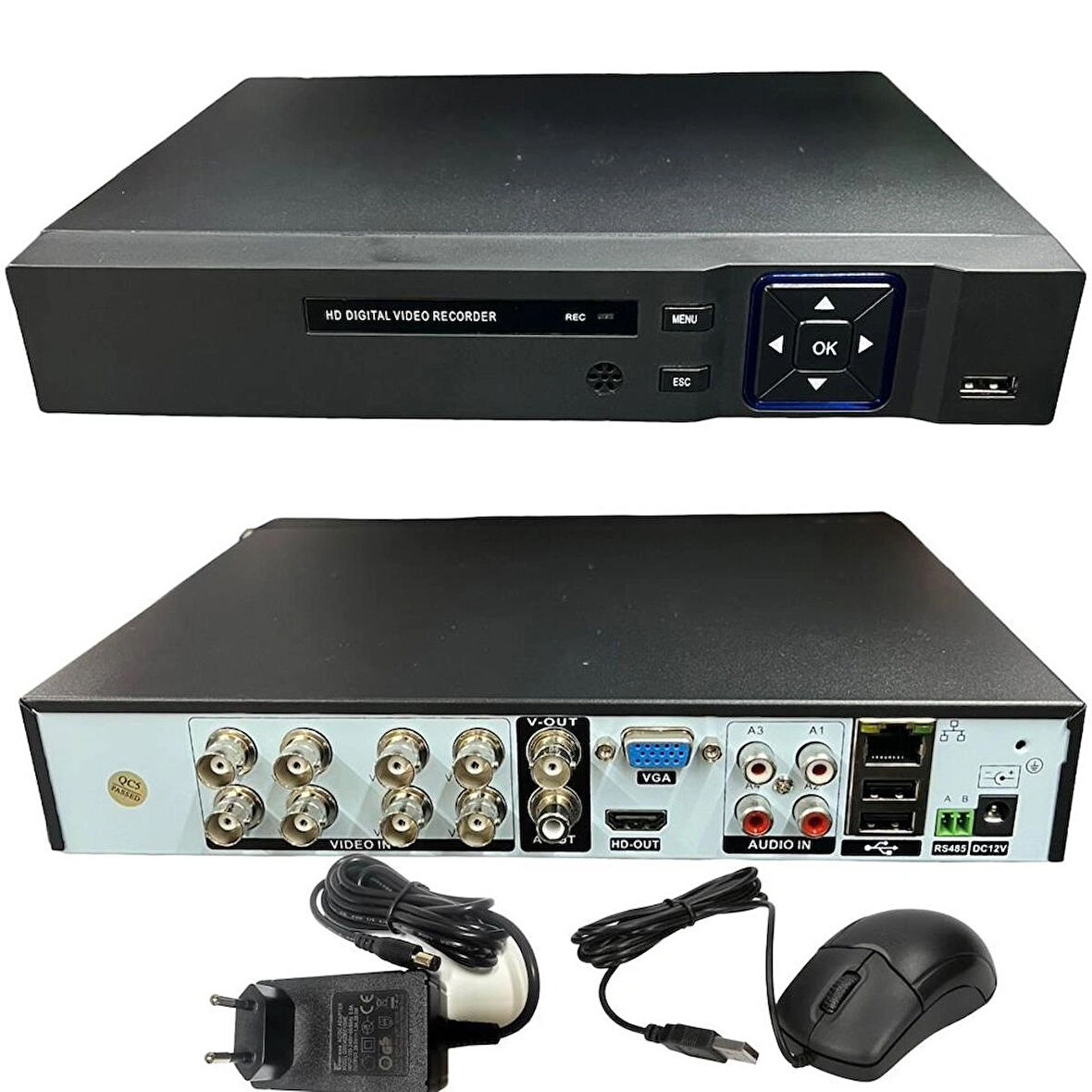 ST-7008 5MP ULTRA H265+ 8Kanal DVR Kayıt Cihazı