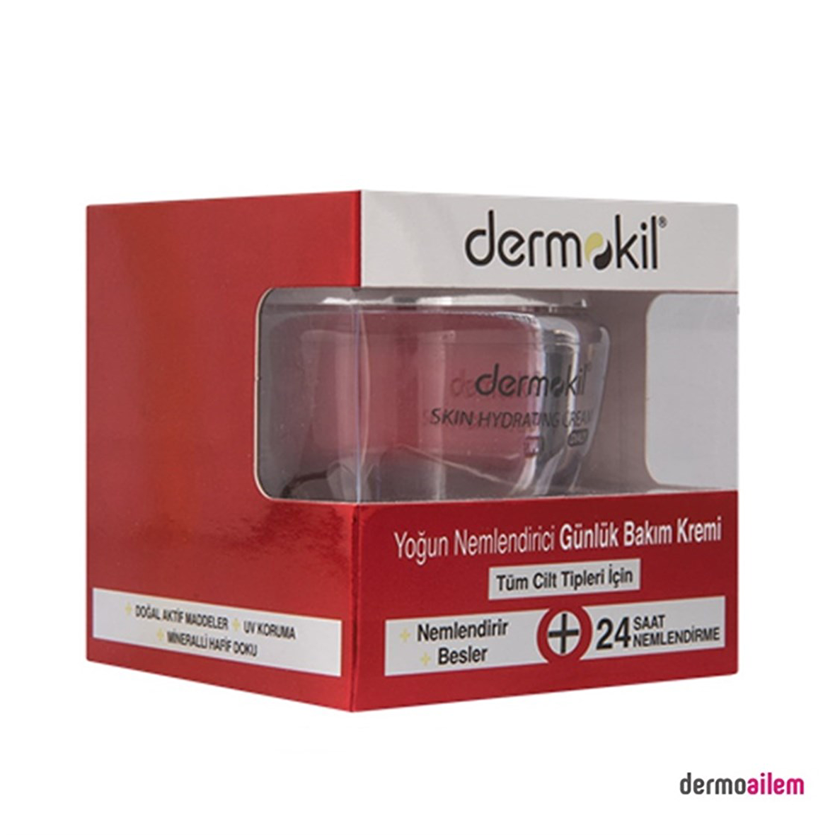 Dermokil Nemlendirici Tüm Cilt Tipleri için  Vücut Kremi 50 ml 