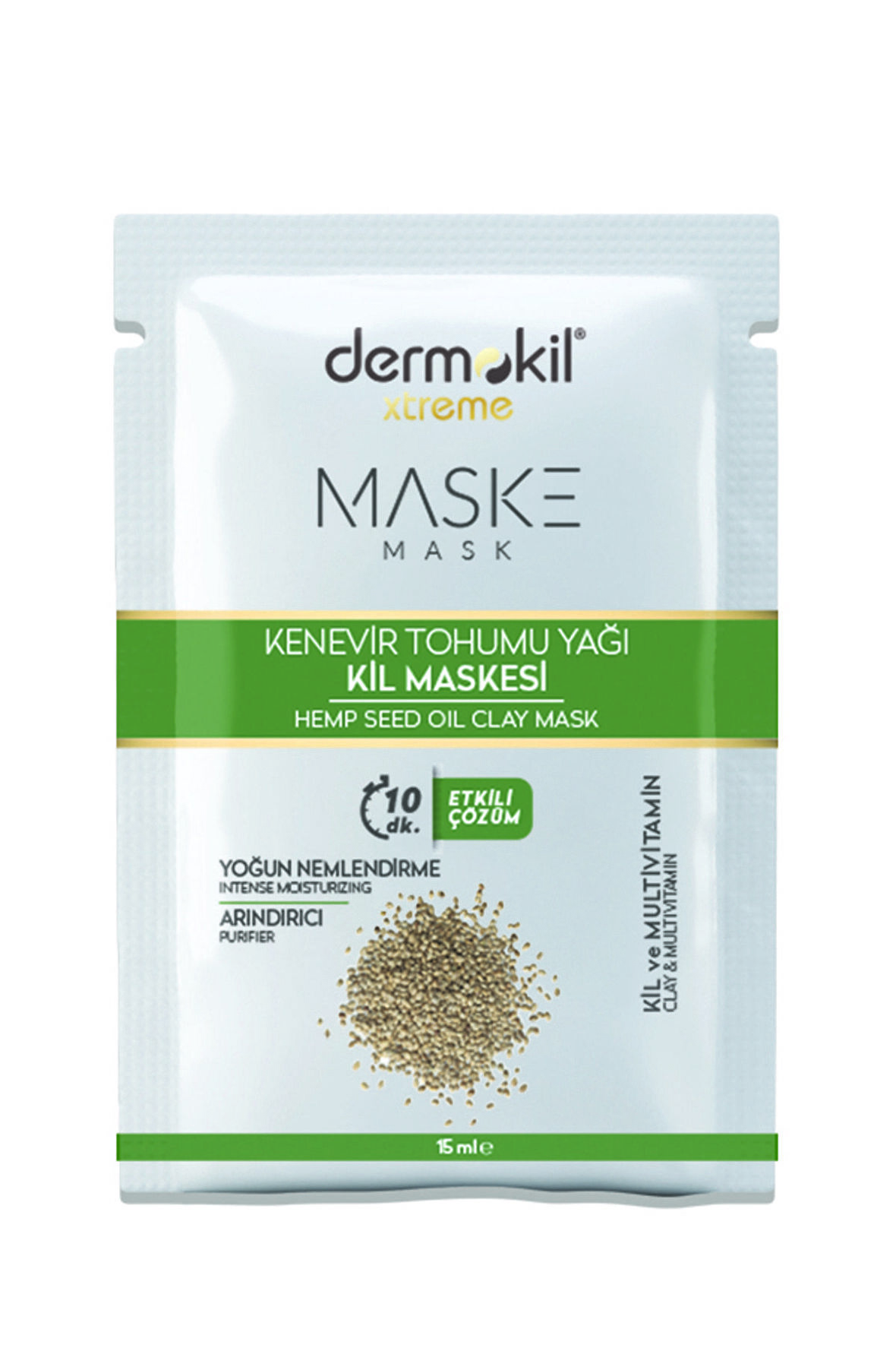 Kenevir Toh. Yağı Kil Maskesi 15 Ml