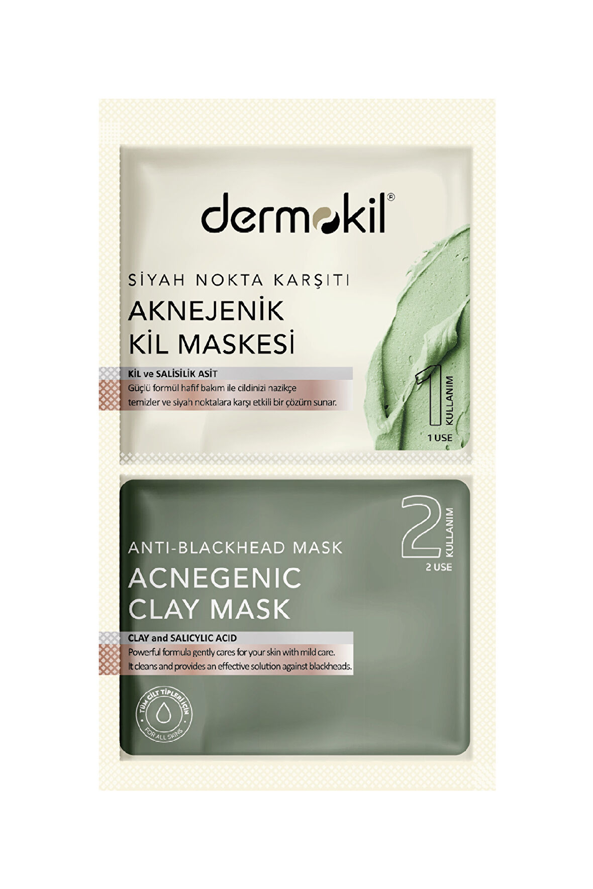 Siyah Nokta Karşıtı Kil Maske 2* 7.5 ml