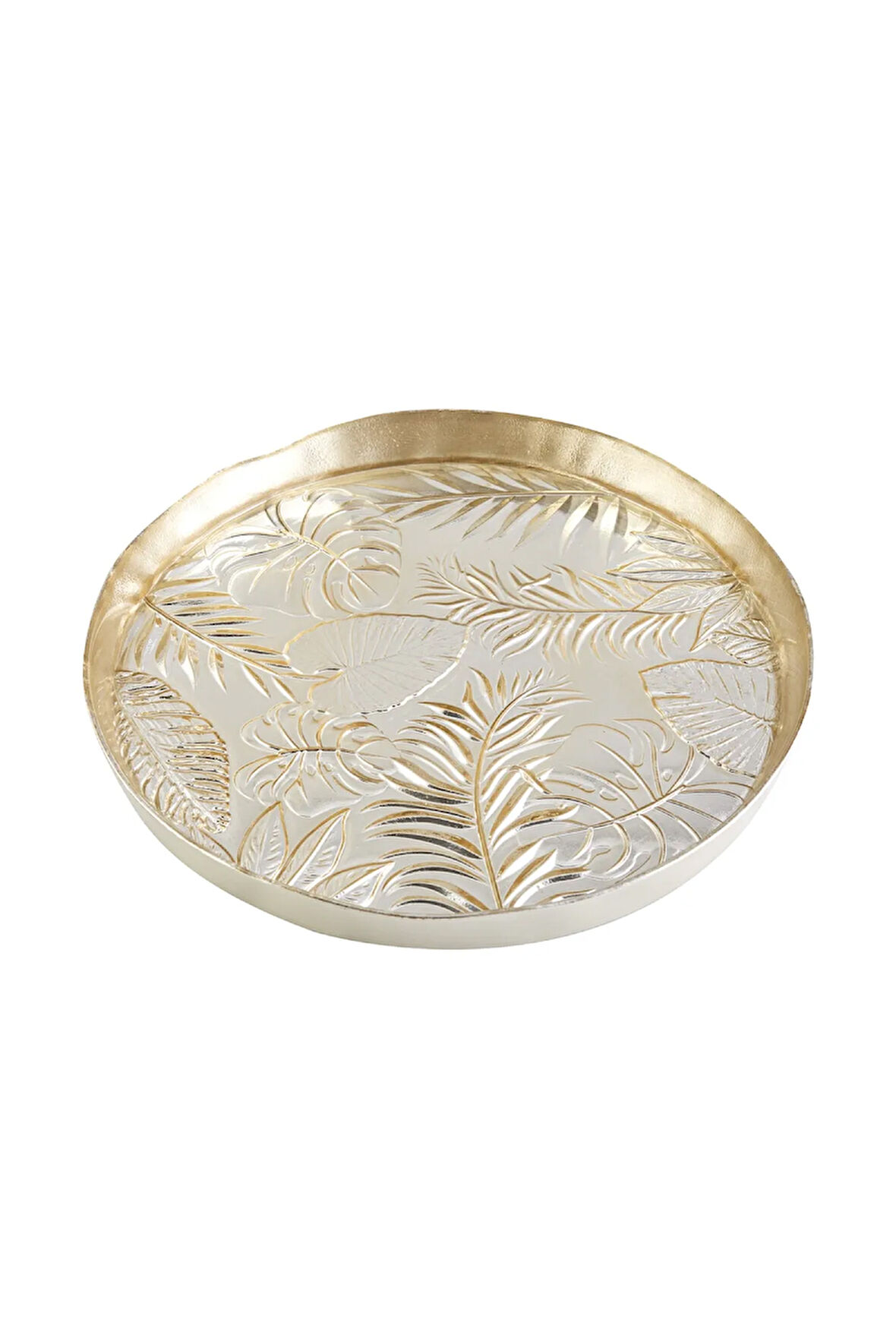 Karaca Tropic Gold Cam Tepsi