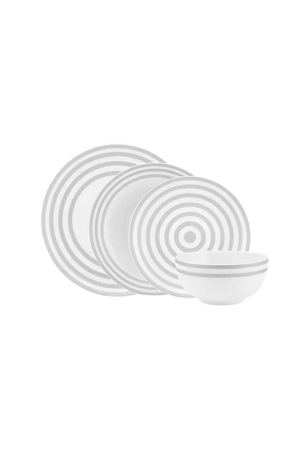 Sunshine Platinium 24 Parça 6 Kişilik Yemek Takımı