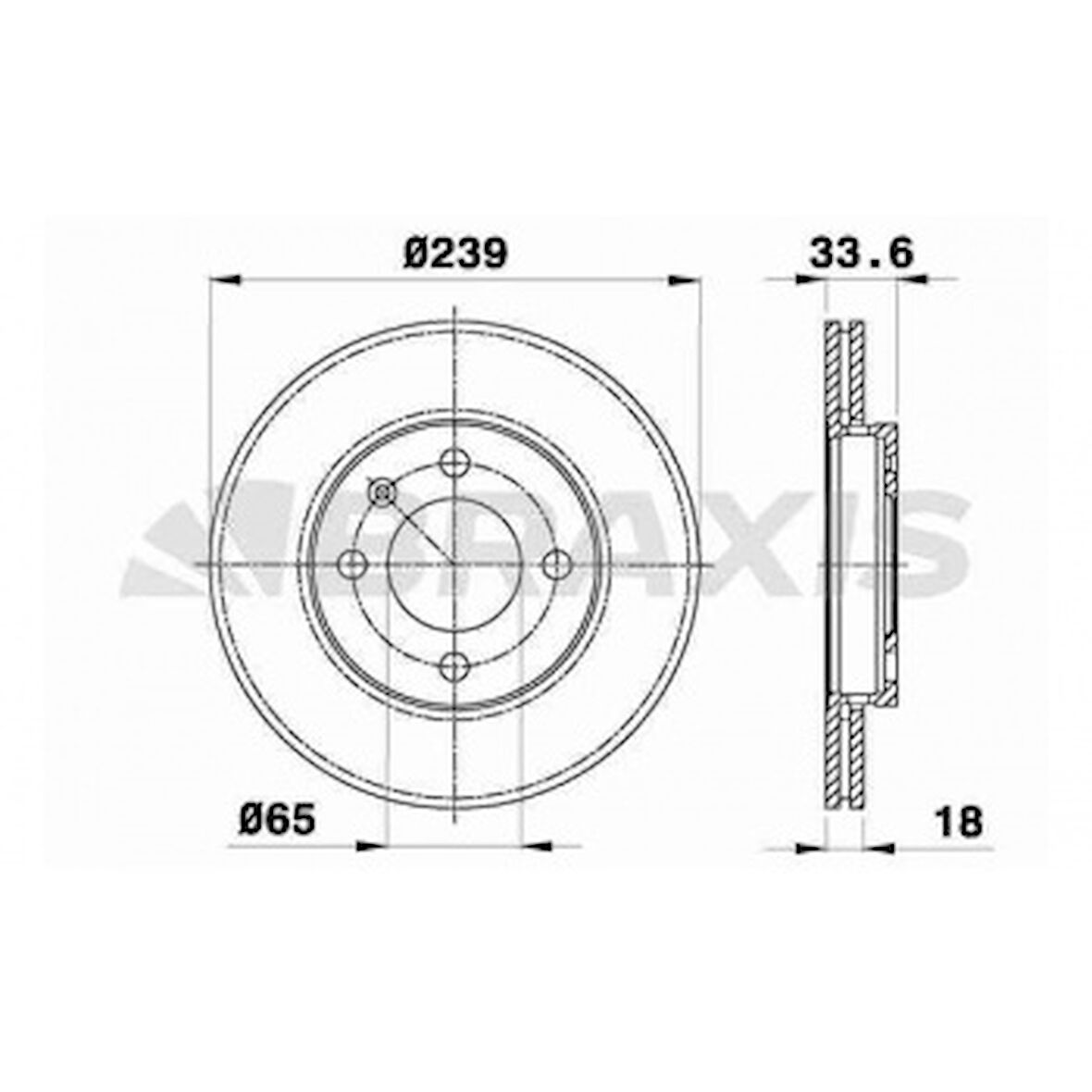 Vag On Fren Aynası Diski Polo 1,0 1,3 1,4 1,6 1,9d 94> Polo Classıc 1,4 1,9d 95> - Braxıs Ae0024