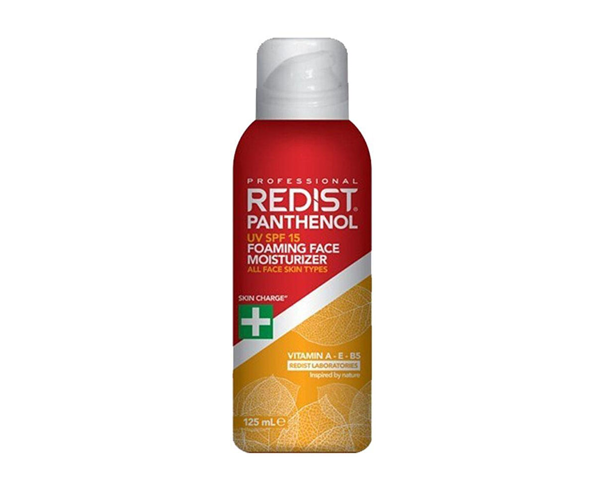 Redist Panthenol Canlandırıcı ve Koruyucu SPF15 Yüz Köpüğü 125 Ml