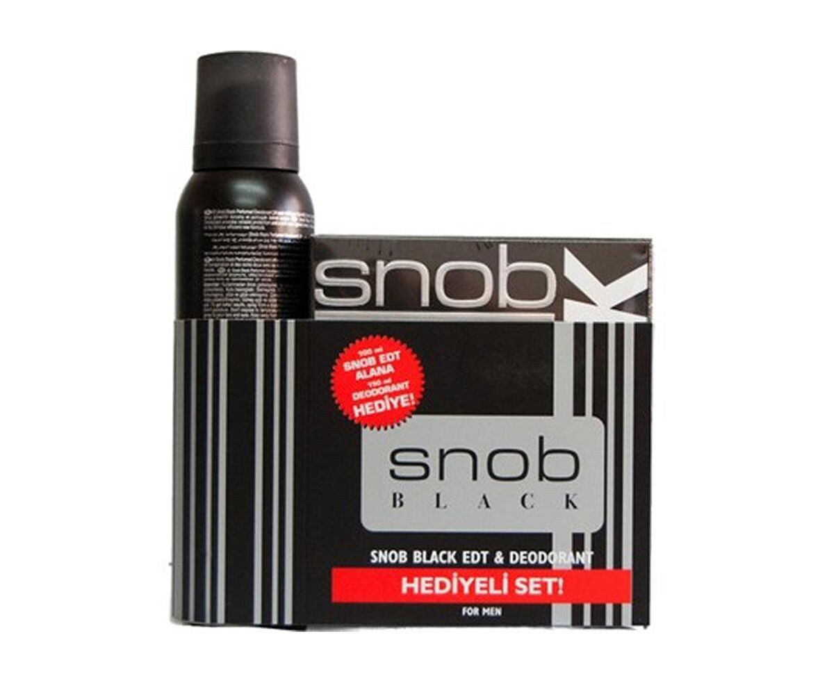 Lukas Snob Edt 100 Ml+Deo Black