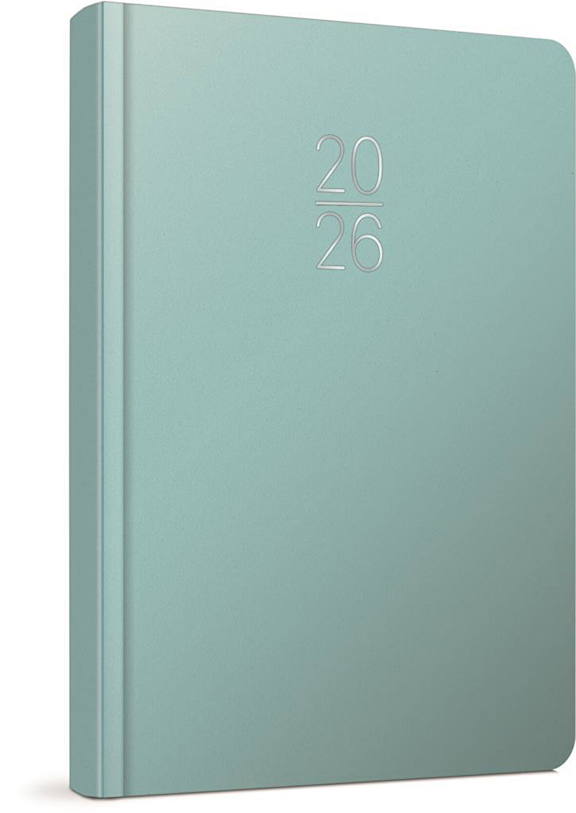 Gıpta 2026 Günlük Çizgili Ajanda 14x20 cm 100-ECK Pastel Yeşil