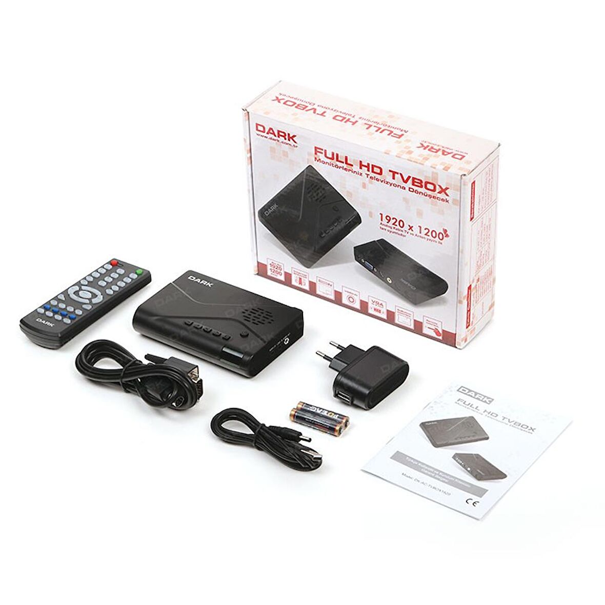 Dark DK-AC-TVBOX1920 Full HD Tv Box Dahil Hoparlörlü Harici Tv Kartı