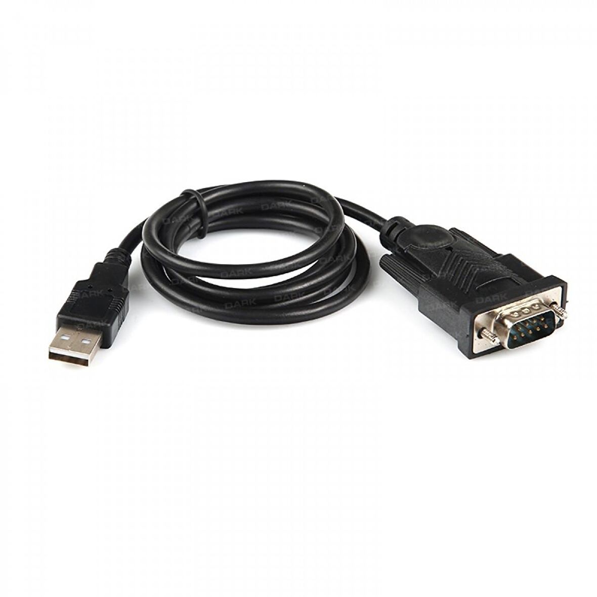 Dark DK-CB-USB2RS232PRO USB 2.0 to RS232 9 Pin 1 Mt Erkek-Erkek Dönüştürücü Adaptör