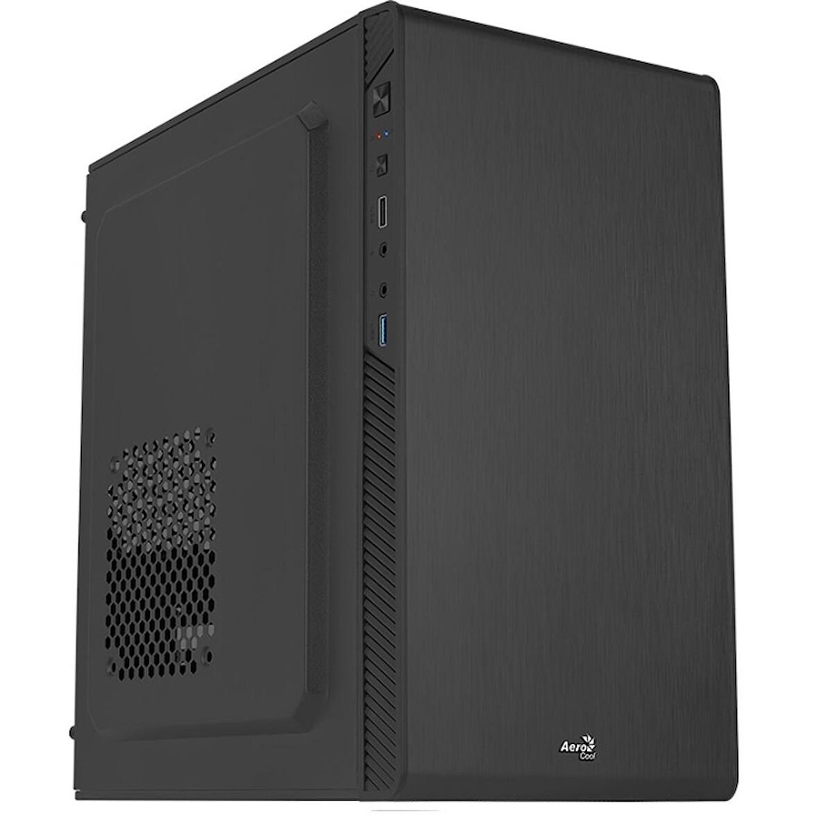 Aerocool CS106 AE-CS106P500 500 W Tek Fanlı Siyah Micro-ATX Bilgisayar Kasası