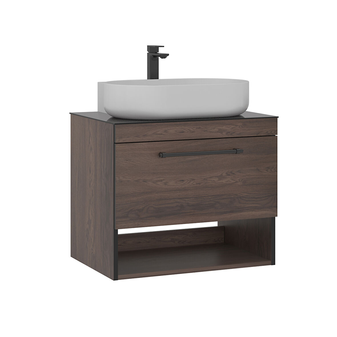 Orka Knidos 70 Cm Banyo Alt Dolabı Lavabo Dahil Navaro