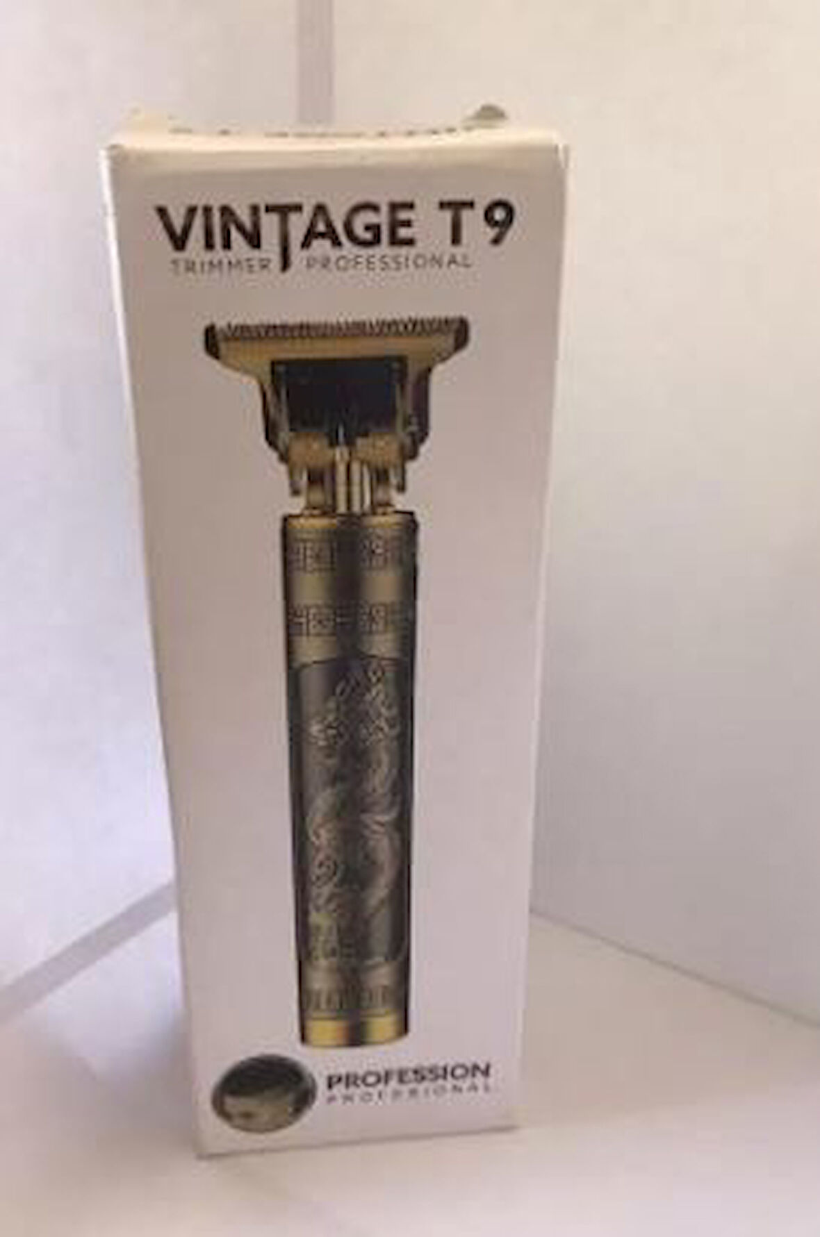 Ayt Vintage T9 Şarjlı Saç Sakal Kesme Makinesi Tıraş Makinesi 2 Saat Şarj Ömrü 4 Taraklı