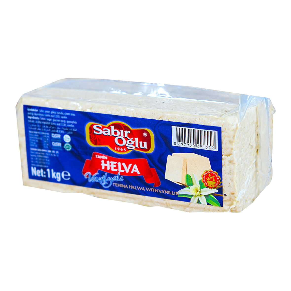 SABIROĞLU VANİLYALI BLOK HELVA 1000 GR 