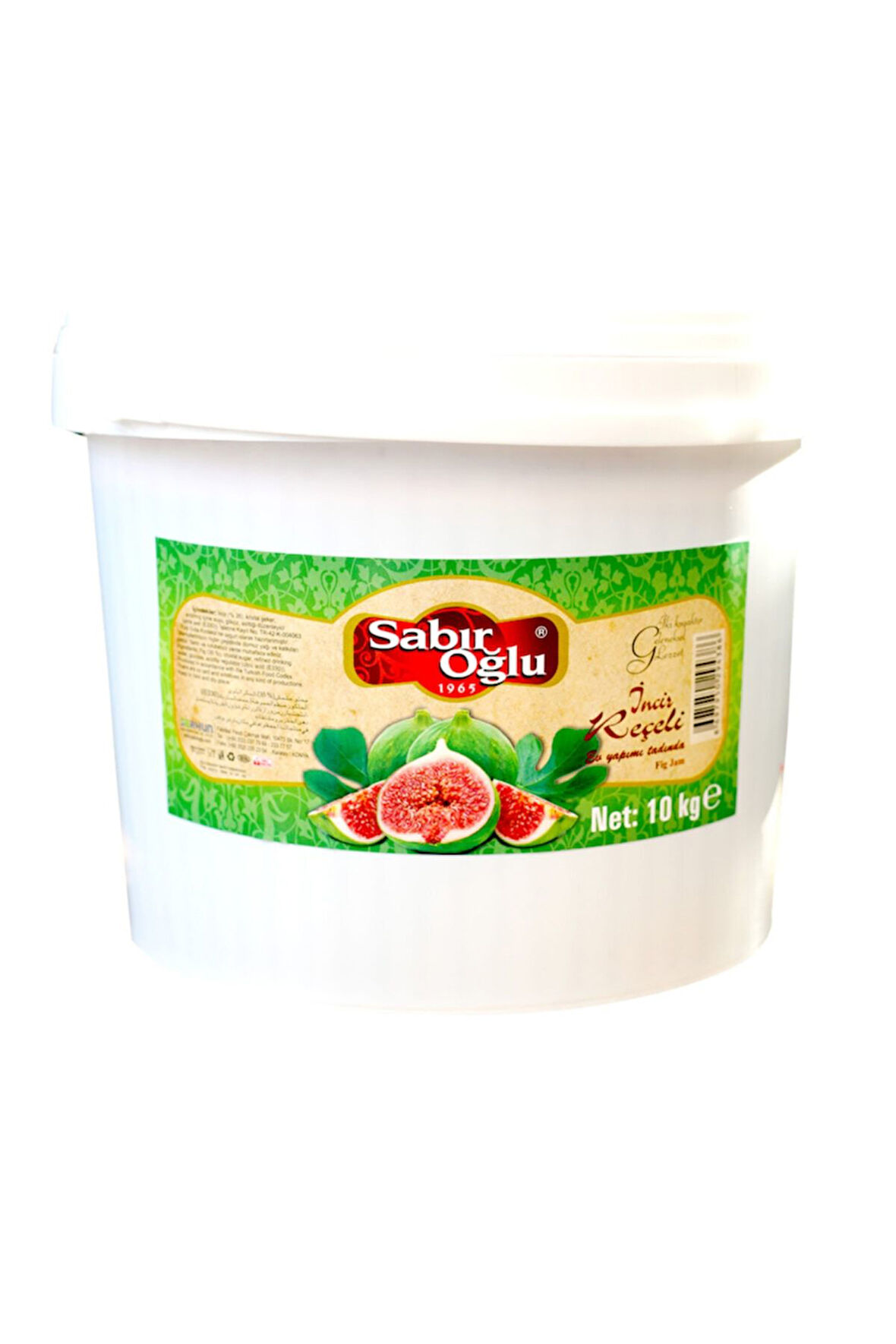 SABIROĞLU İNCİR REÇELİ NET 10 KG 