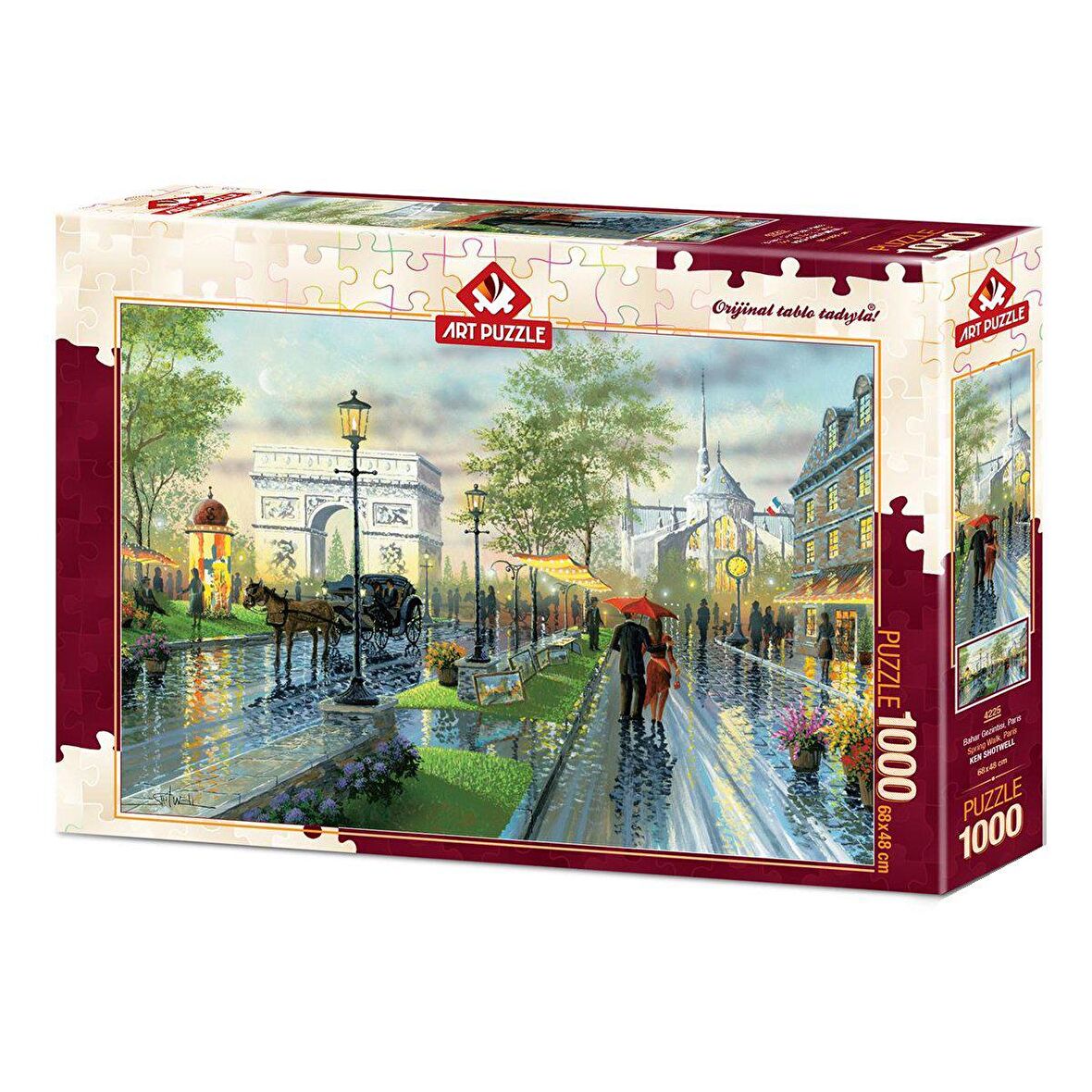 Art Manzara 1000 Parça Yetişkin Puzzle