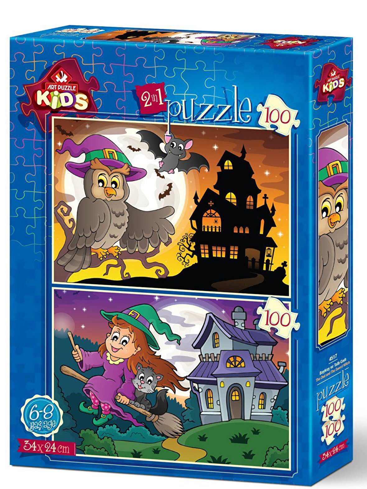 Art Yaşam 100 Parça Çocuk Puzzle