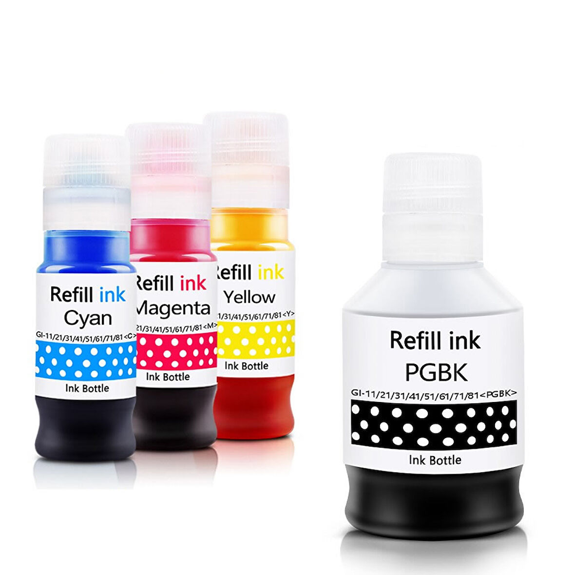 Goink Canon G3480 GI-41 4 Renk Mürekkep Seti - (GI-41C/GI-41M/GI-41PGBK/GI-41Y)