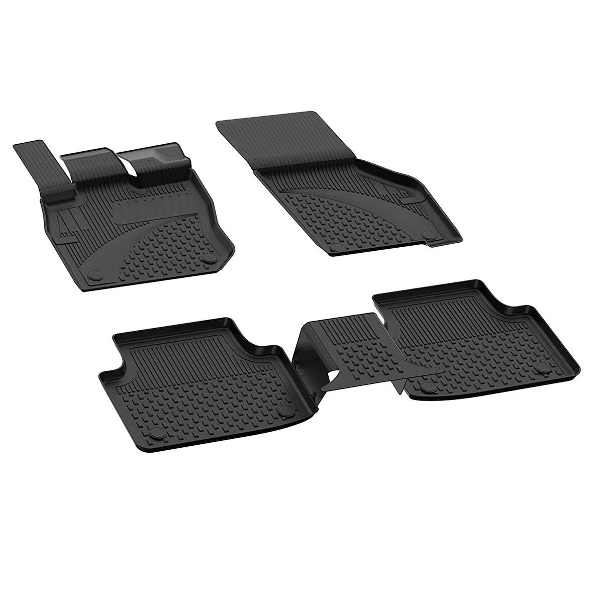 Mega Oto Market 4.5D Havuzlu Oto Paspas Siyah Renk Seat Leon 4 eTSI - Cupra Leon Otomatik Araç 2021 ve Üstü ile Uyumlu