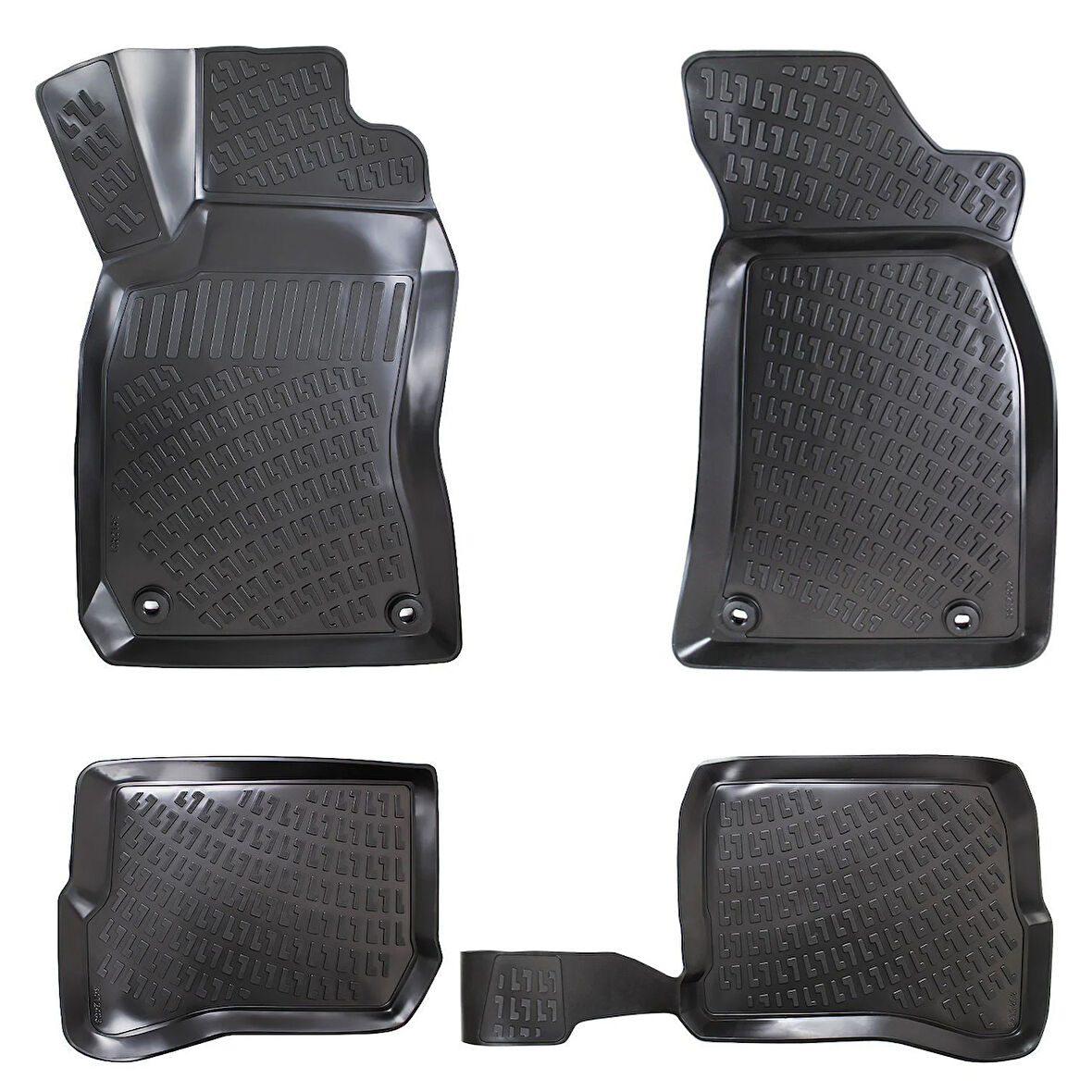 Rizline 3D Oto Paspas Siyah Renk Skoda SuperB 2001 - 2008 ile uyumlu