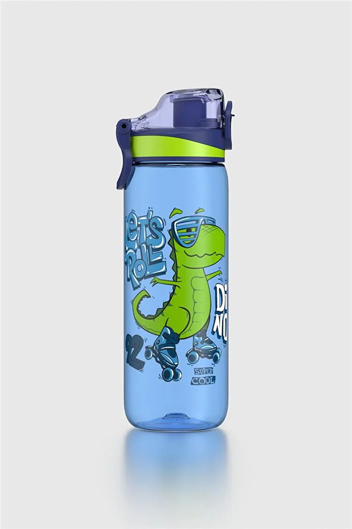 Renga Trego Desenli 630 ml Tritan Çocuk Matara 912171 Mavi