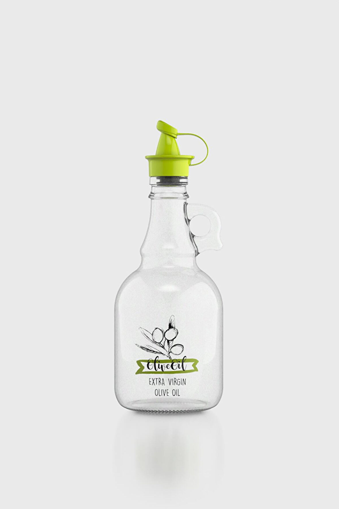 Renga Urla Olive Oil 500 ml Yeşil Kapaklı Cam Yağlık 152076