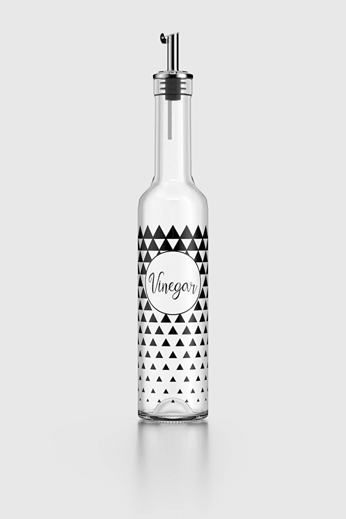 Renga Hena Vinegar Desenli 500 ml Metal Kapaklı Cam Sirkelik 152020