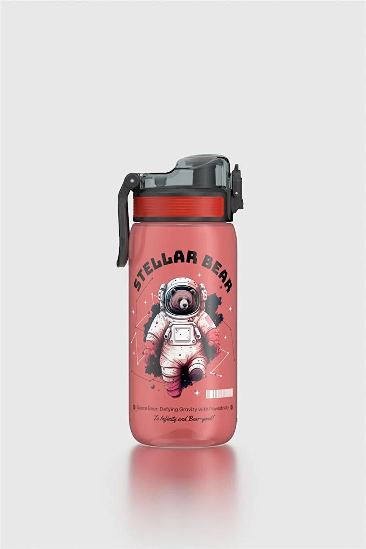 Renga Rybo-X Desenli 530 ml Çocuk Matara 912164 Kırmızı