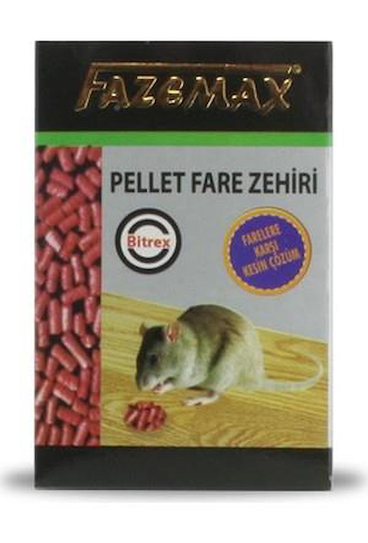 Fazemax Pellet Fare Zehiri 100 g