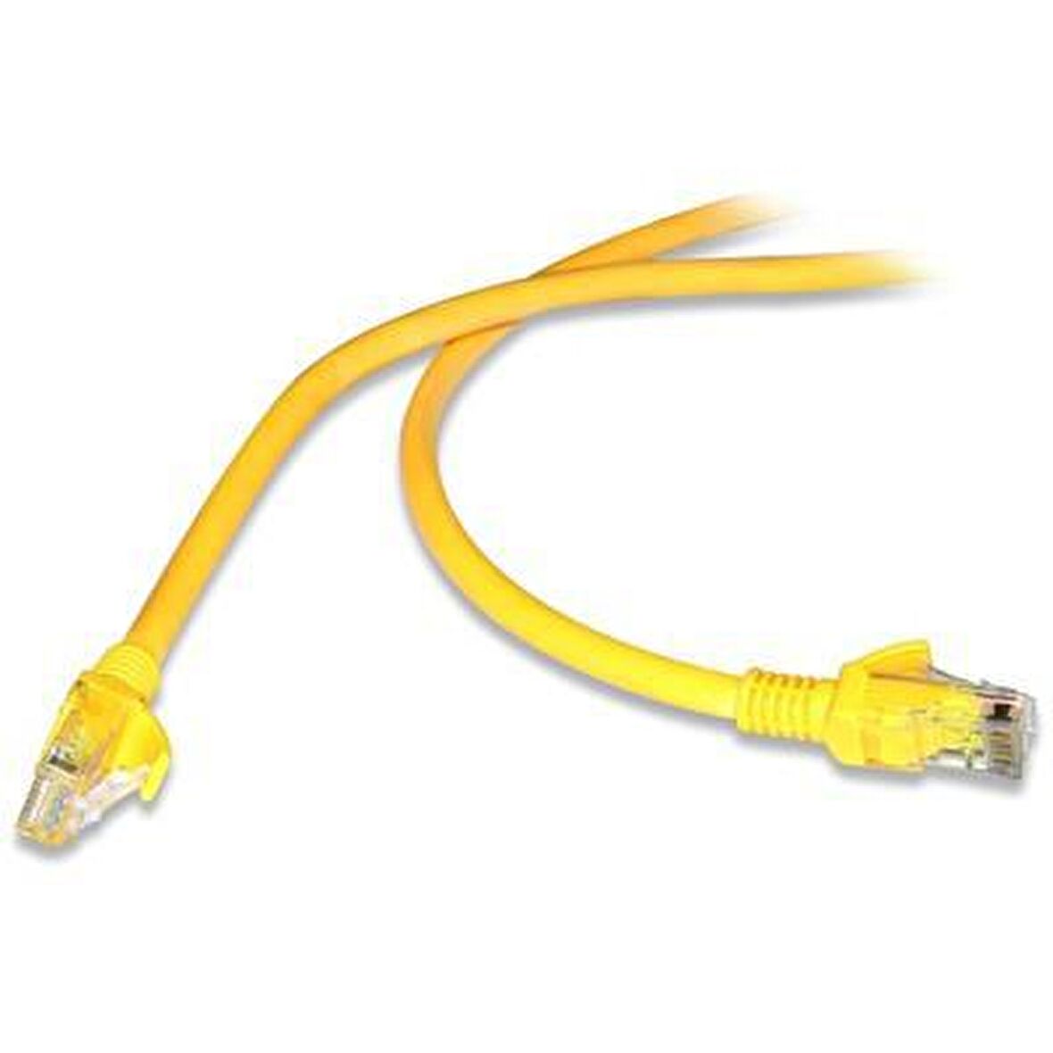 Inca ICAT-01TS 1 Mt CAT6 UTP AWG26 Sarı Patch Cord Kablo