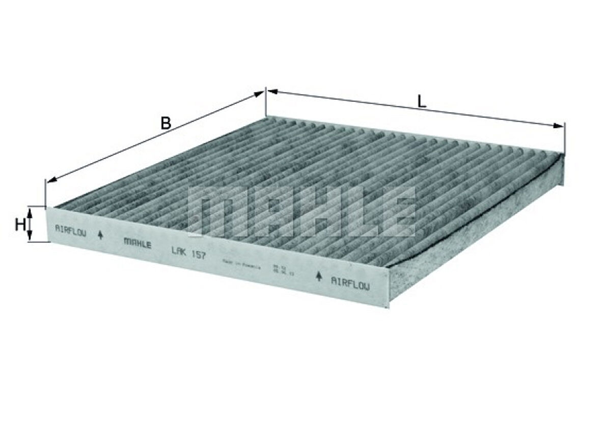 Japon Polen Filtresi - Karbon - Mhl Lak157