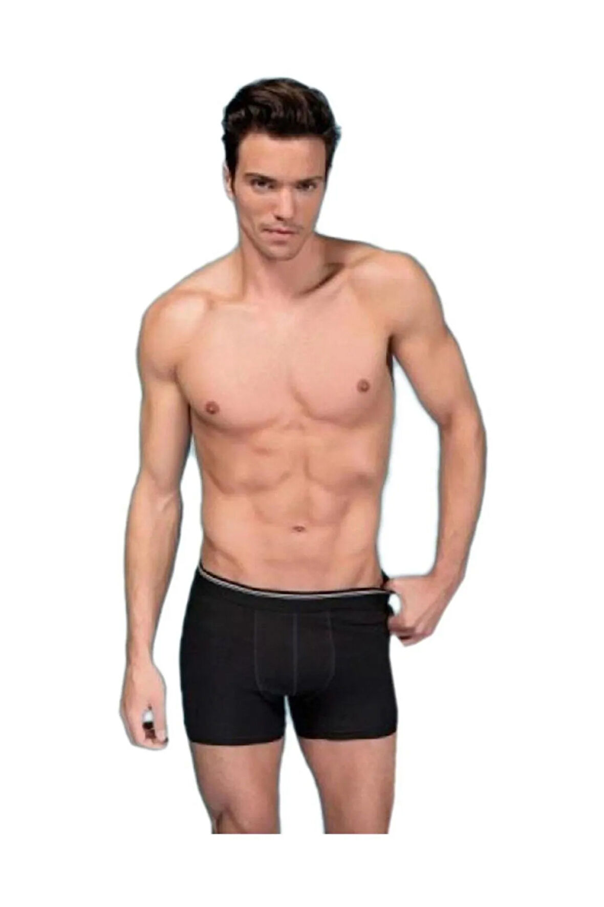 Sedef Yıldızı Iç Giyim Erkek Likralı Pamuklu Boxer 6 Lı Paket