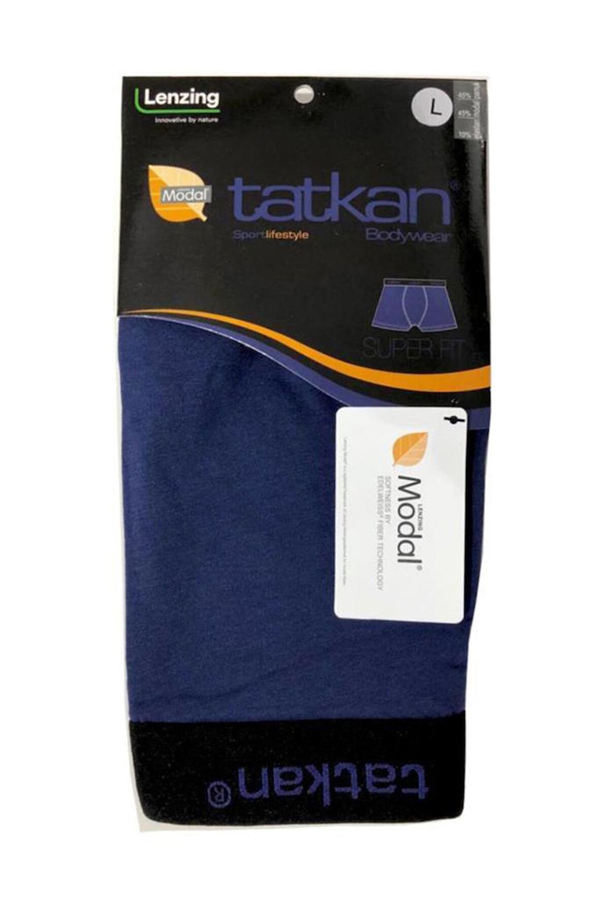 Tatkan Erkek Modal Likralı Spor Boxer Paçalı Don 5li Paket  