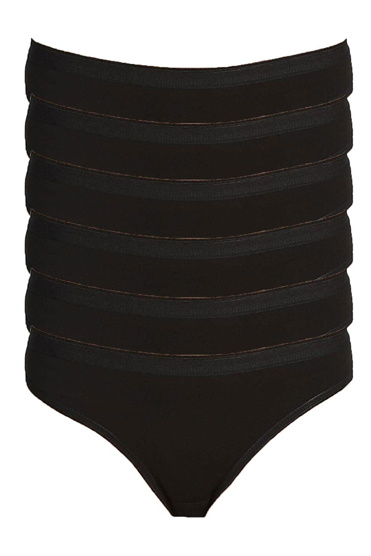 6lı Kadın %100 Pamuklu Bikini Külot İç Çamaşırı