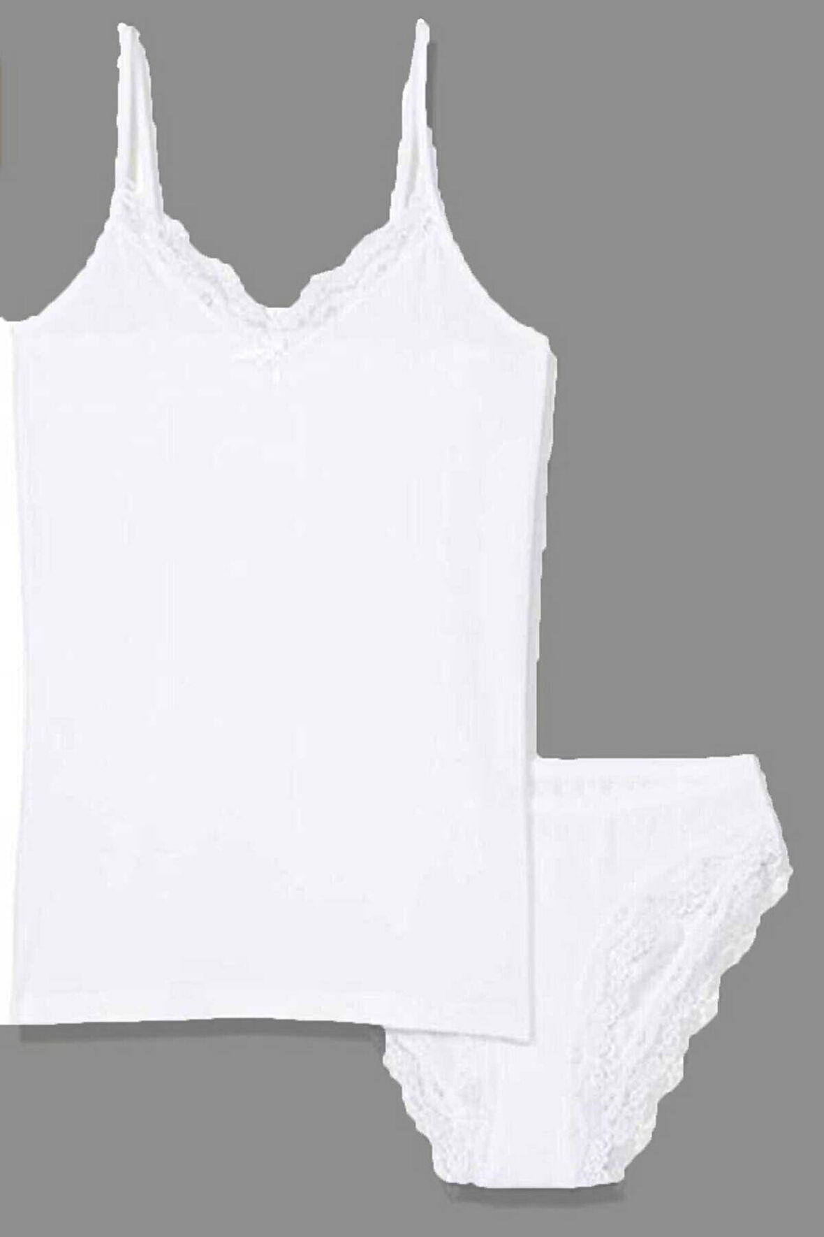 Kadın Alt Üst Takım Düz Renk Pamuklu Atlet-Bikini