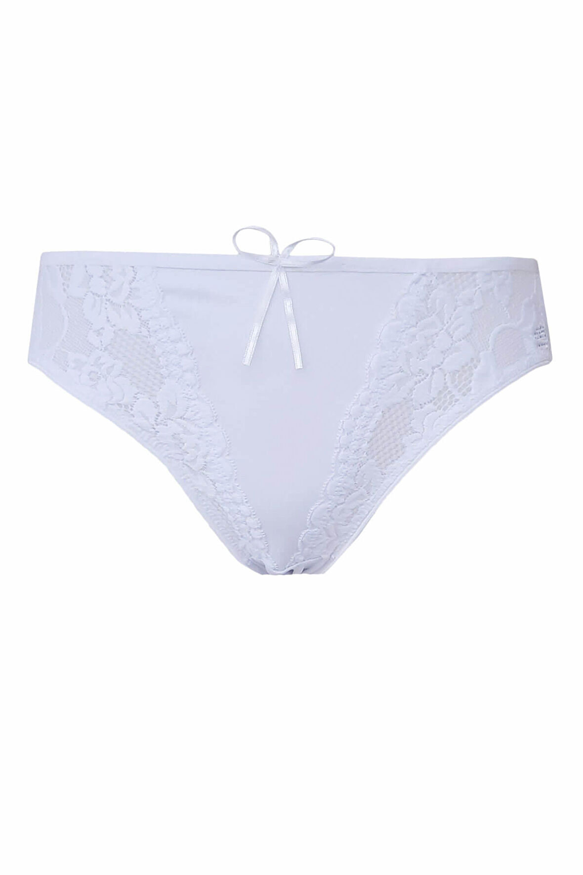 Kadın Dantel Detaylı Külot Pamuklu Renkli Güpürlü Bikini