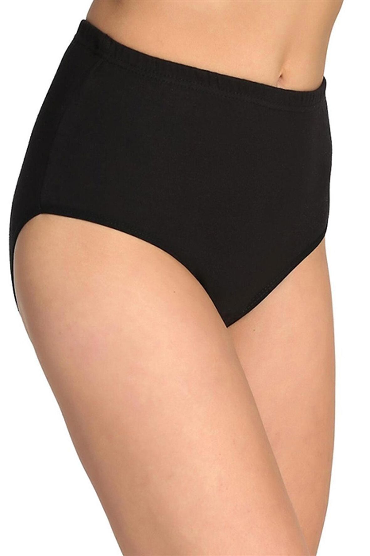 6lı Kadın Yüksek Bel Bato Külot Ribana Esnek Rahat Uzun Ömürlü