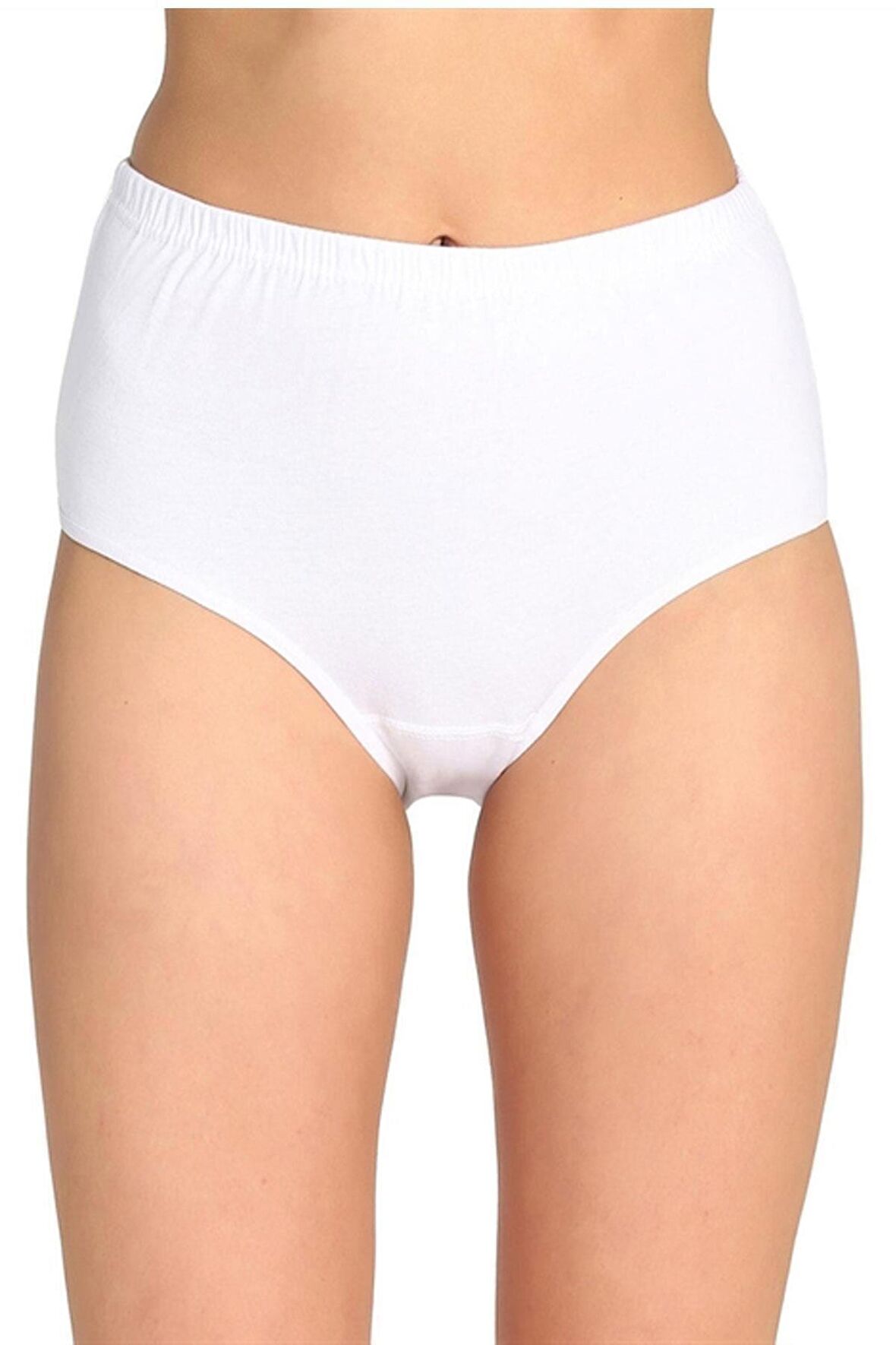 6lı Kadın Yüksek Bel Bato Külot Ribana Esnek Rahat Uzun Ömürlü