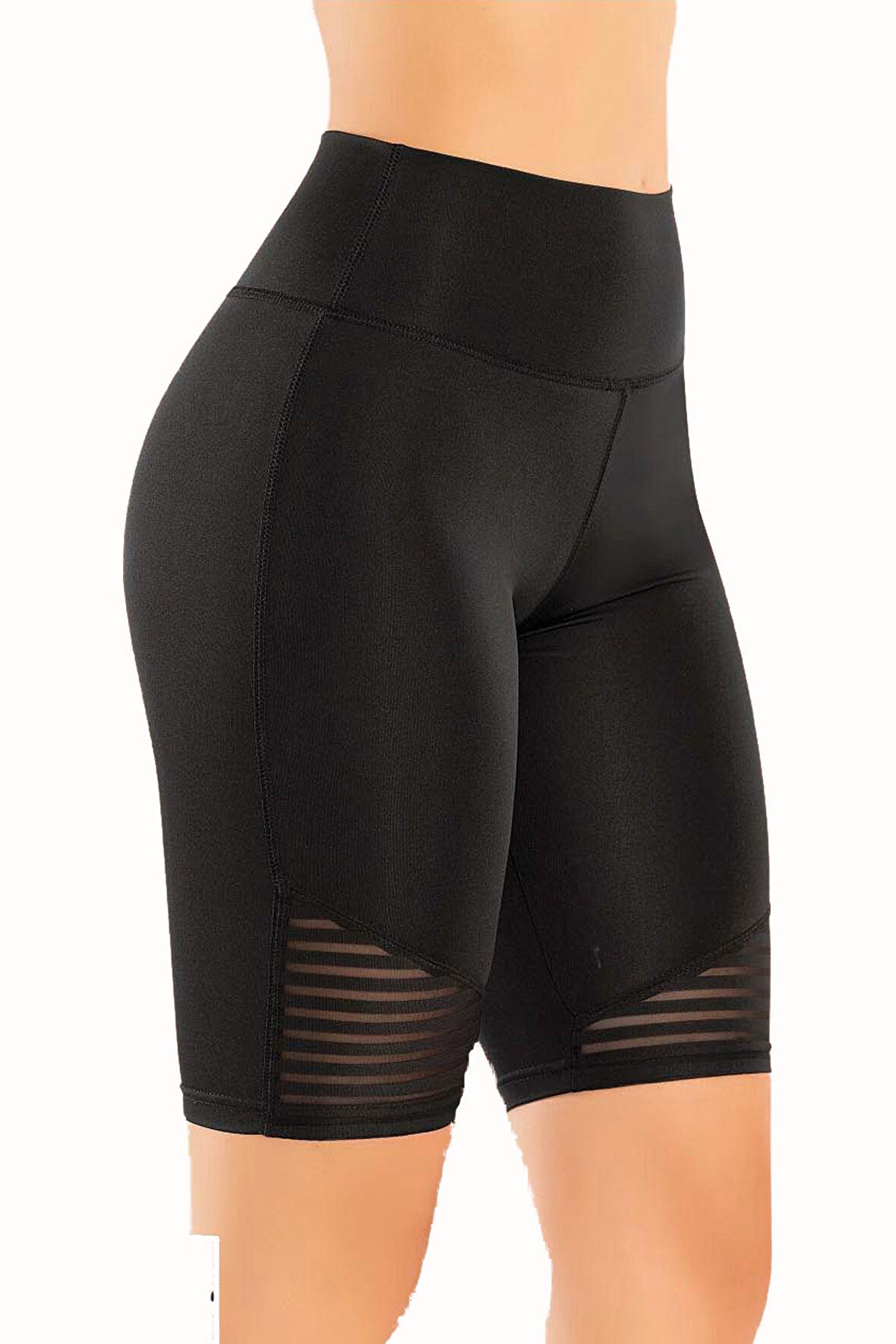 Kadın Yüksekbel Toparlayıcı Sporcu Dizüstü Tayt Modelli Yoga 4111