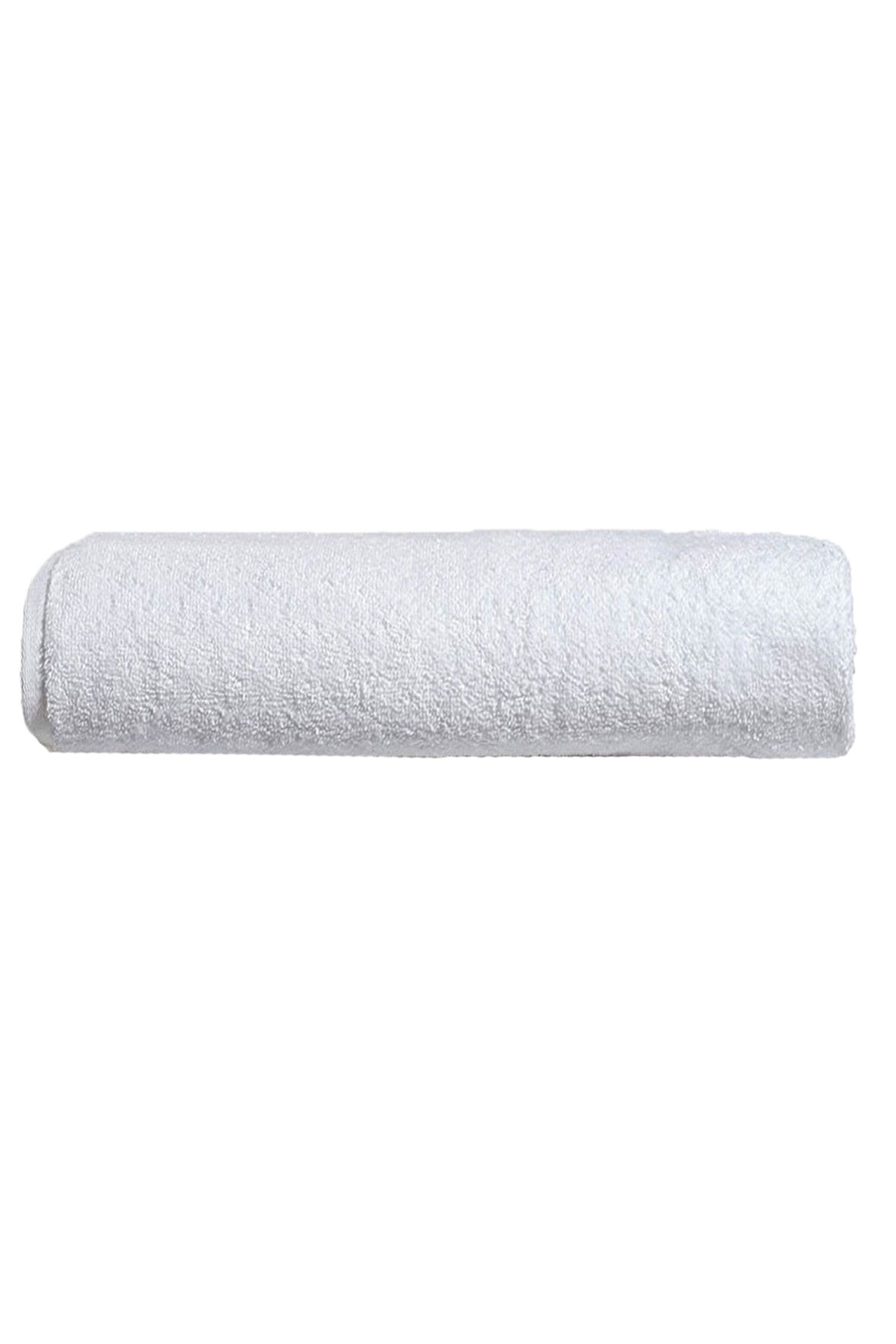 Otel Banyo Havlusu %100 Pamuklu 70X150 Cm Beyaz 20/2 Ring 500 Gr