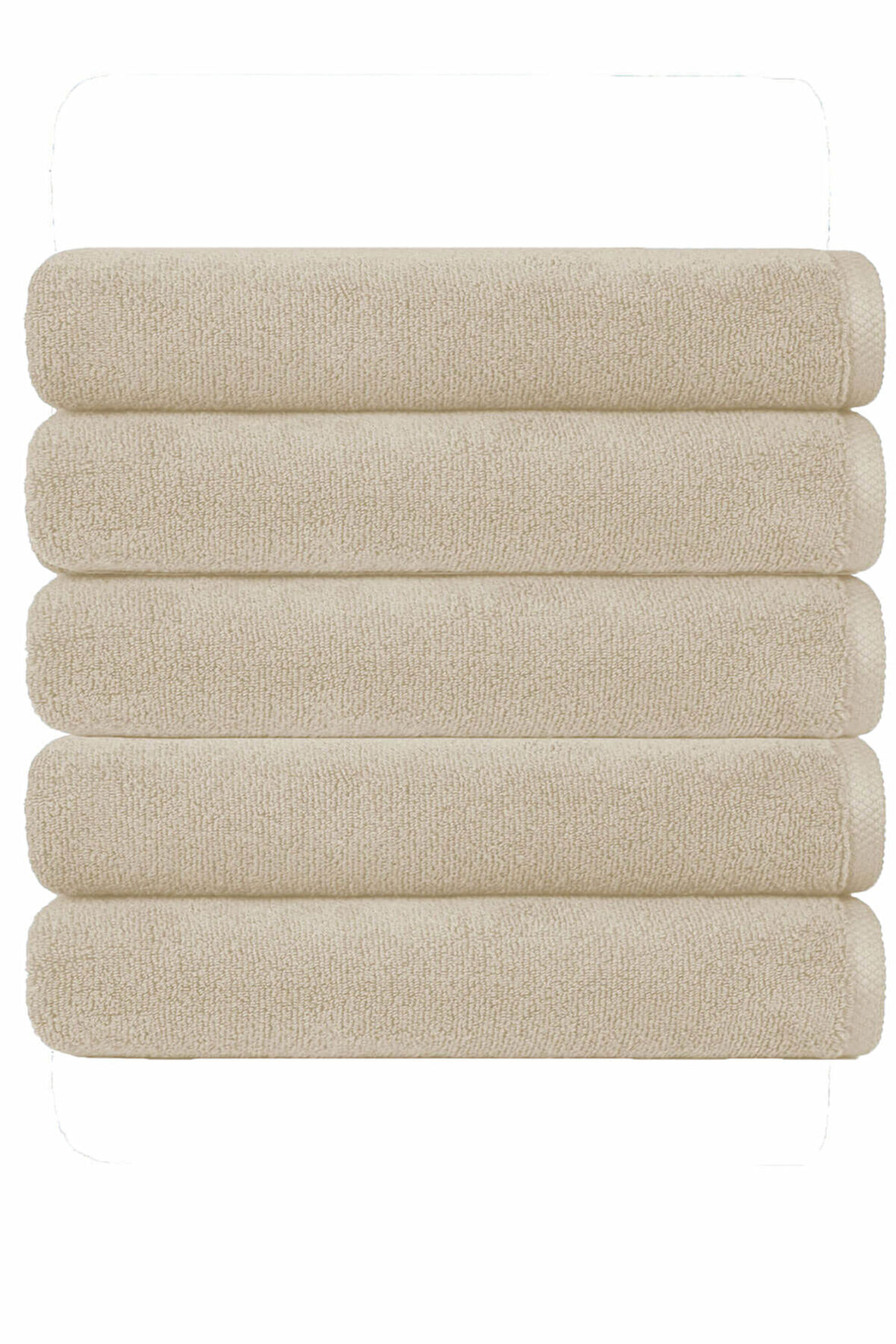 5 li Otel Banyo Havlusu Pamuklu 90X150 Cm Renkli 16/1 Avs 580 Gr