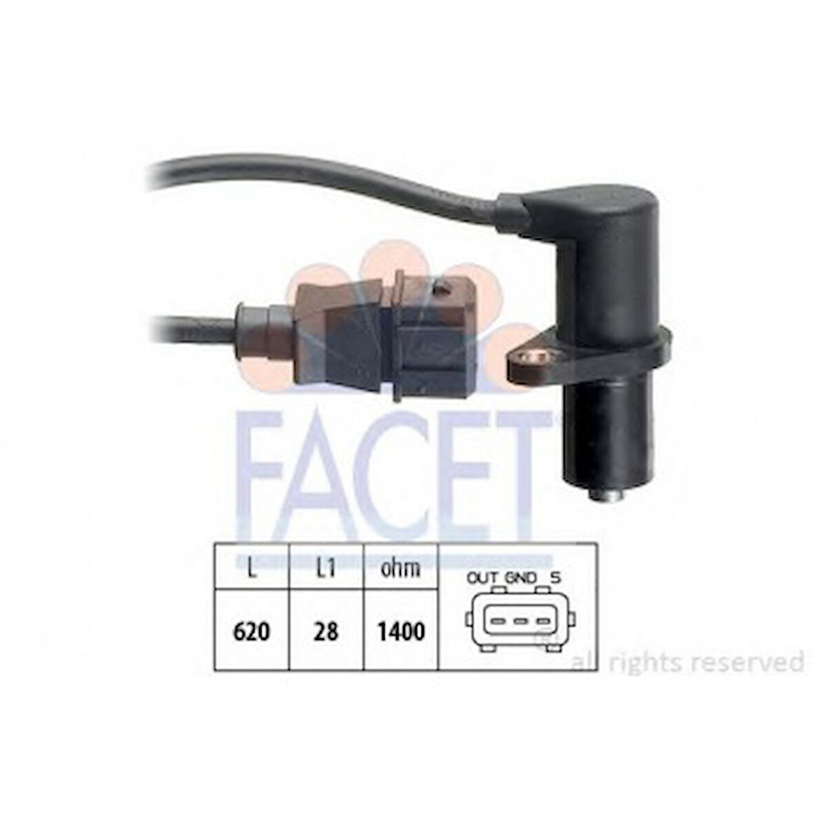 Bmw Eksantrık Sensoru Bmw M40 M43 E36 E34 - Facet 9.0086