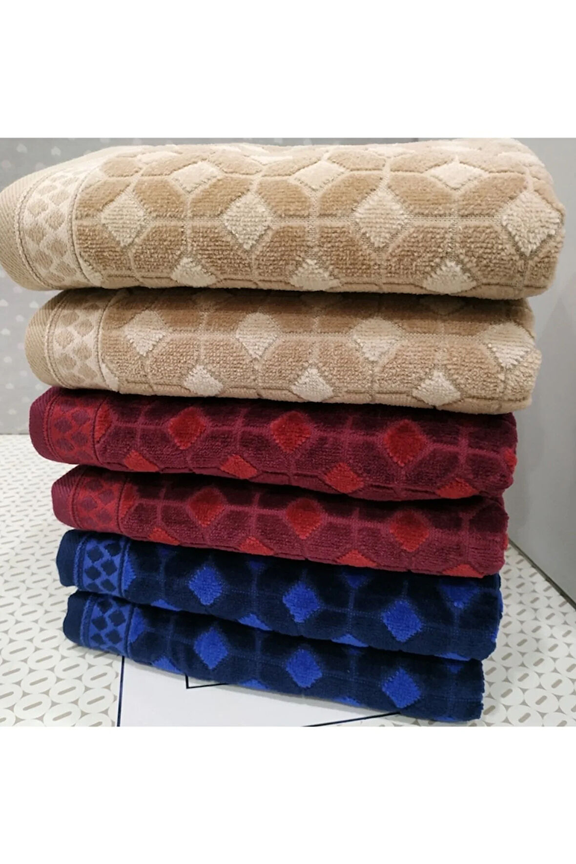 6 Adet Decora El Yüz Havlusu 50x90 Cm